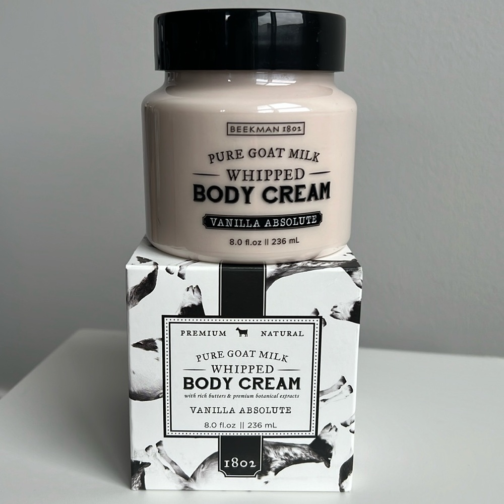 SOLD - Beekman 1802 Pure Goat Milk Whipped Body Cream -  Vanilla Absolute